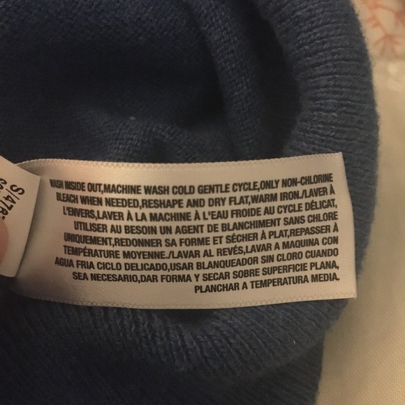 Blue V-Neck Sweater - Picture 4 of 4